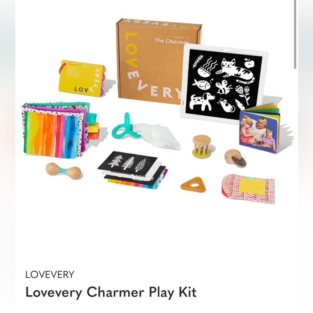 Lovevery Charmer Play Kit – Multicolor Baby Activity Set